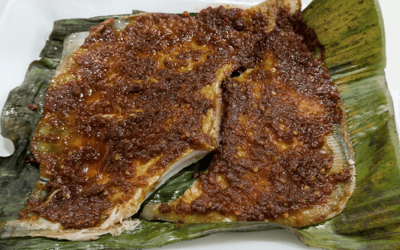 Image of a plate of Sambal Stingray