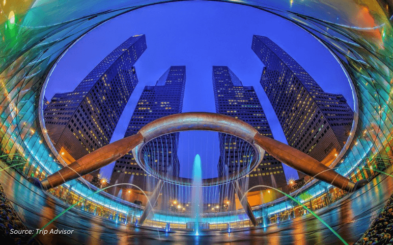 Image of Suntec City.