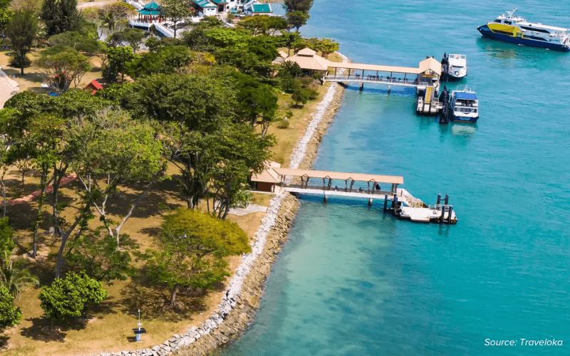 An image of Kusu Island