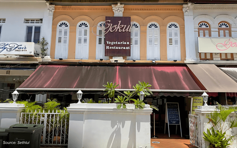 Image of Gokul Vegetarian Restaurant front