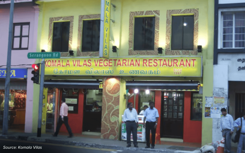 Image of Komala Vilas restaurant