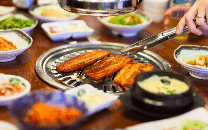Image of Korean barbeque