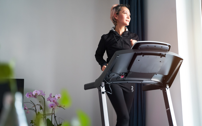 An image of an array of home treadmill