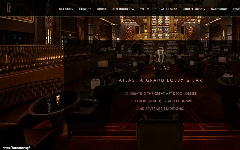 An image of Atlas’ website.
