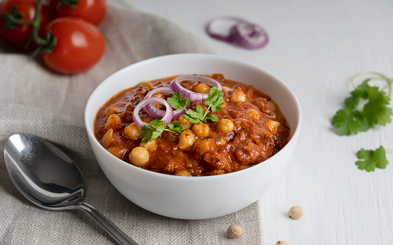 An image of chana masala