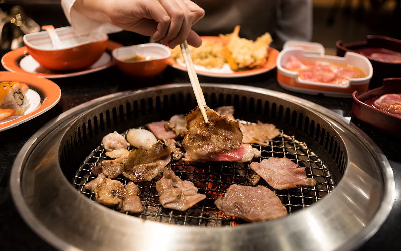 Image of a Korean BBQ