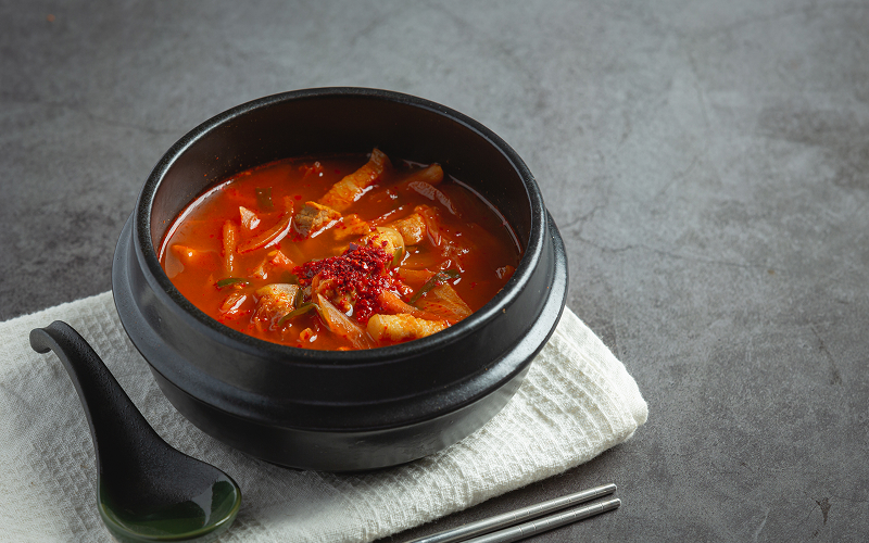 Image of plate of Deonjang Jjigae