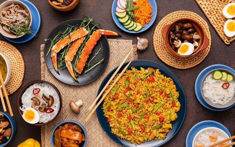 The Spice Story: Why Malaysian Food Packs Such Bold Flavours a table full of Malaysian dishes