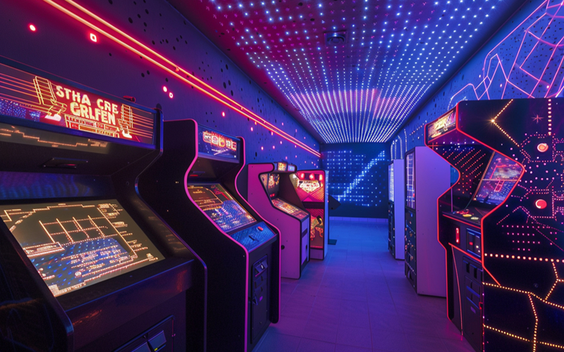 An image of an arcade
