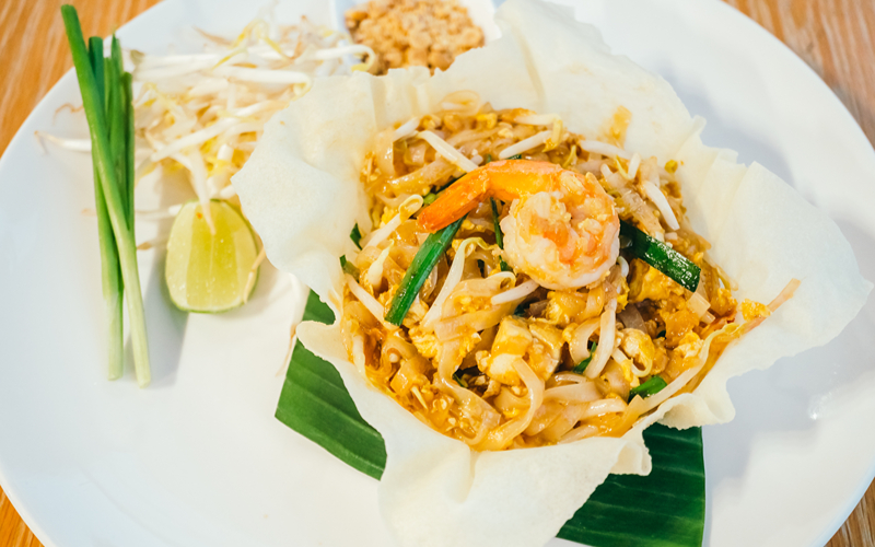 Why Singapore Can’t Get Enough of Thai Food An image of pad thai