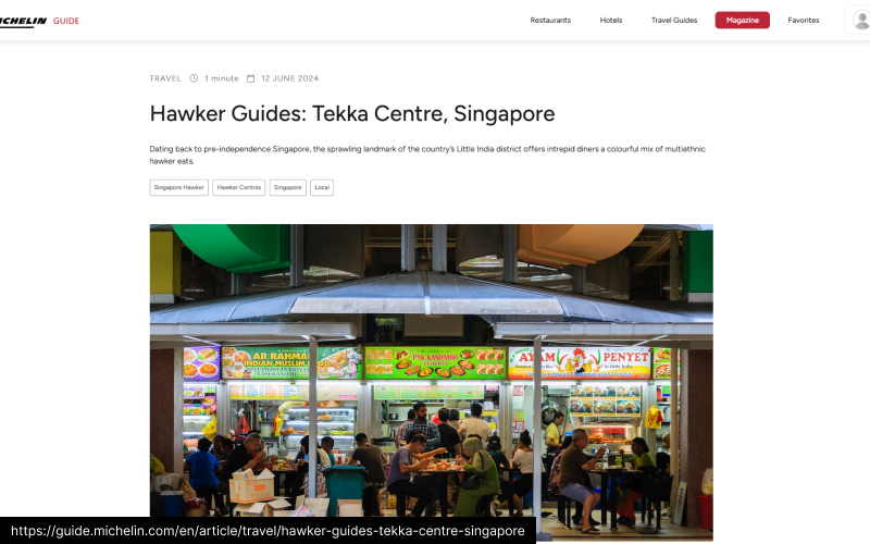 a shot of Tekka Centre from a website