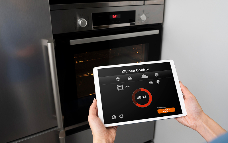 Image of a smart oven