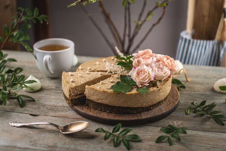 6 Smarter & Healthier Cake Choices You Can Grab from Any Nearby Cake Shops a healthy-looking, appetising cake on a table