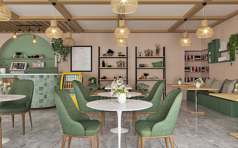 4 Smart Technologies Singapore Cafés Can Adopt to Enhance Customer Experience a modern-looking cafe with tables and chairs